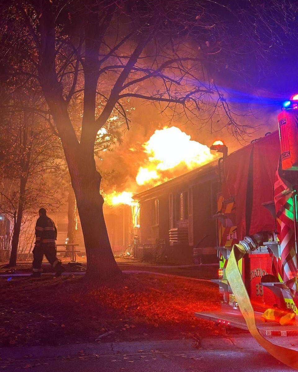 Fire rips through Whiting quadplex, residents escape unscathed