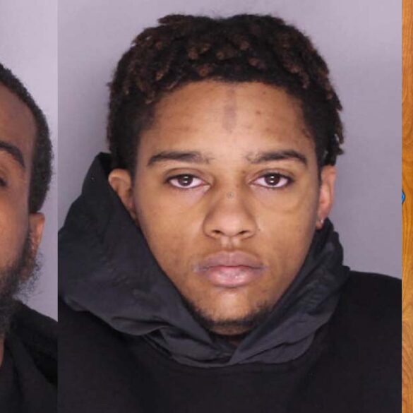 Three arrested in bensalem after carjacked vehicle chase, loaded guns recovered - photo licensed by shore news network.