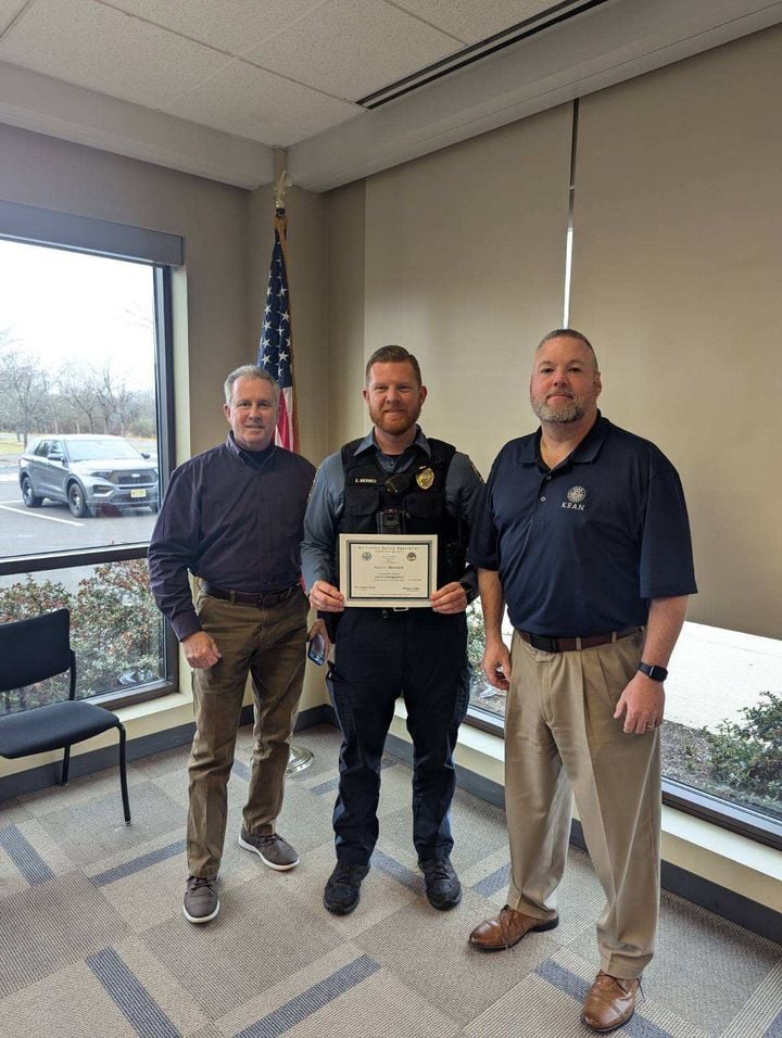 Brick Township officer honored with Level-2 traffic safety certification