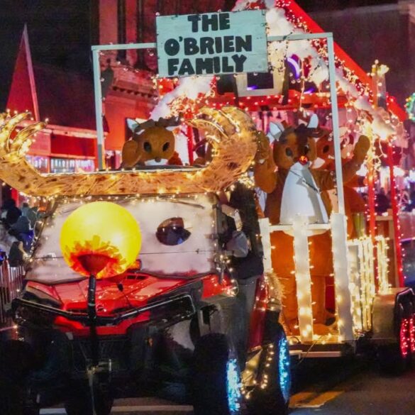Suffern holiday parade kicks off season with floats, bands, and community spirit - photo licensed by shore news network.