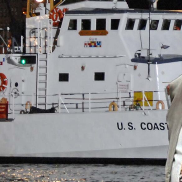 New jersey sheriff's eerie report: 50 drones emerging from the atlantic, some followed u. S. Coast guard patrol - photo licensed by shore news network.