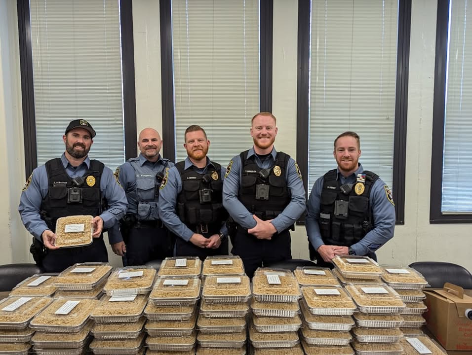 Brick Police Thankful for Crumby Job