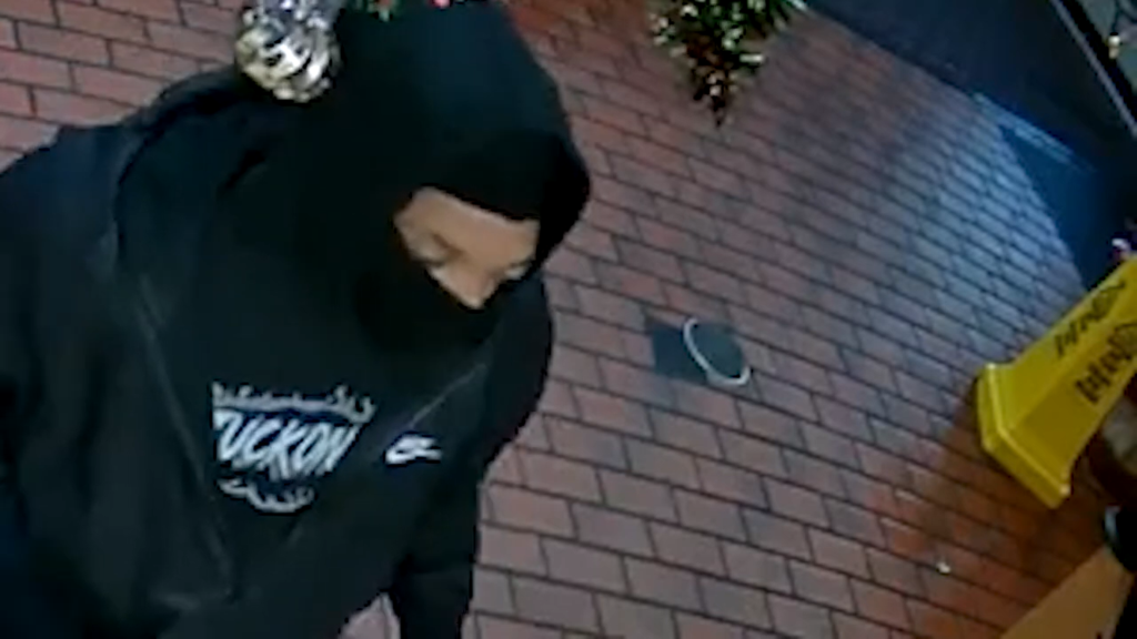 Nannie Helen Burroughs Avenue robbery suspect caught on camera