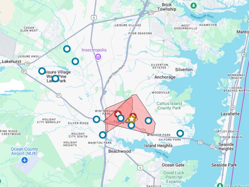 Crash on Cedar Grove Road cuts power to over 4,000 homes in Toms River
