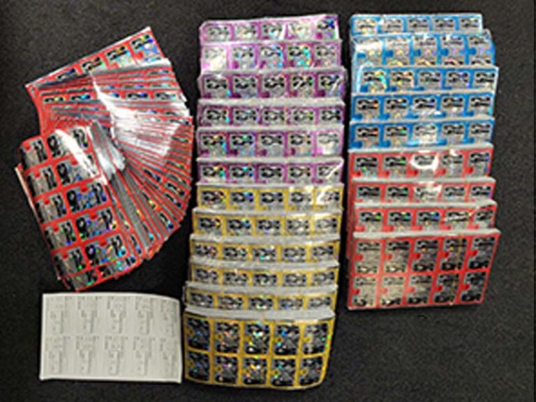 Twenty thousand fake pennsylvania inspection stickers valued at $1. 4 million seized by border patrol - photo licensed by shore news network.