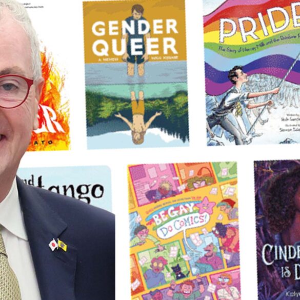 Phil murphy signs law that would force public and school librarians to offer controversial book selections - photo licensed by shore news network.