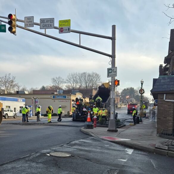 Teaneck road paving continues despite weather challenges, cedar lane project progresses - photo licensed by shore news network.