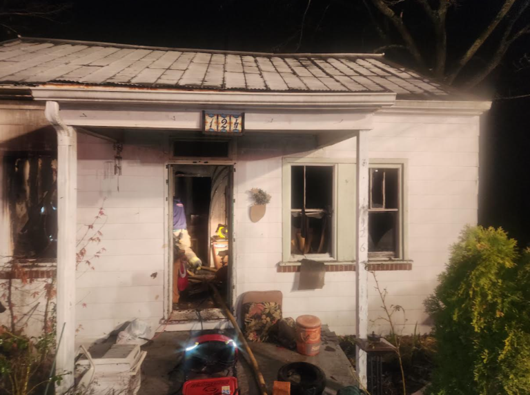 Single-family home in hancock damaged in fire - photo licensed by shore news network.