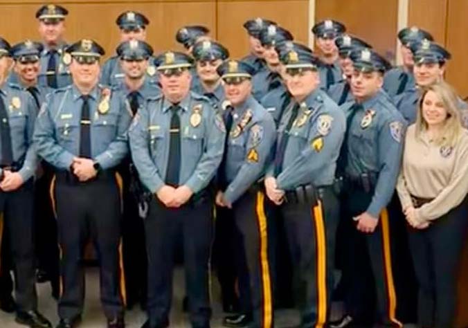 William Swanhart sworn in as Robbinsville police chief
