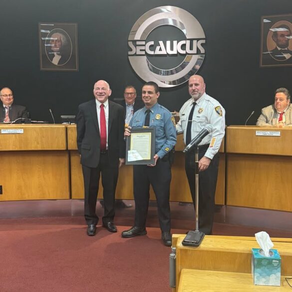 A true blue blood: secaucus lieutenant honored for coordinating life-saving blood drives - photo licensed by shore news network.