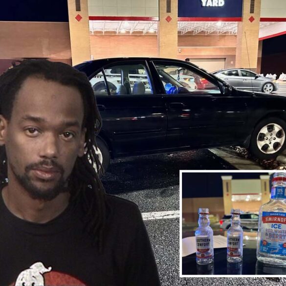 Curbside pickup: man arrested by police after found drunk and slumped over in car at stafford market - photo licensed by shore news network.