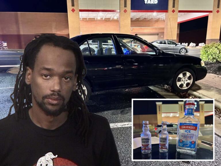 Curbside pickup: man arrested by police after found drunk and slumped over in car at stafford market - photo licensed by shore news network.