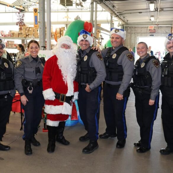 Toms river police participate in 'shop with a cop' events to spread holiday cheer - photo licensed by shore news network.