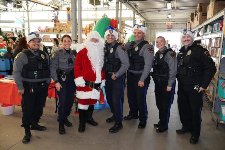 Toms river police participate in 'shop with a cop' events to spread holiday cheer - photo licensed by shore news network.