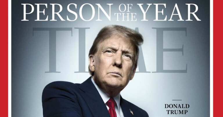 Donald trump named time magazine person of the year - photo licensed by shore news network.