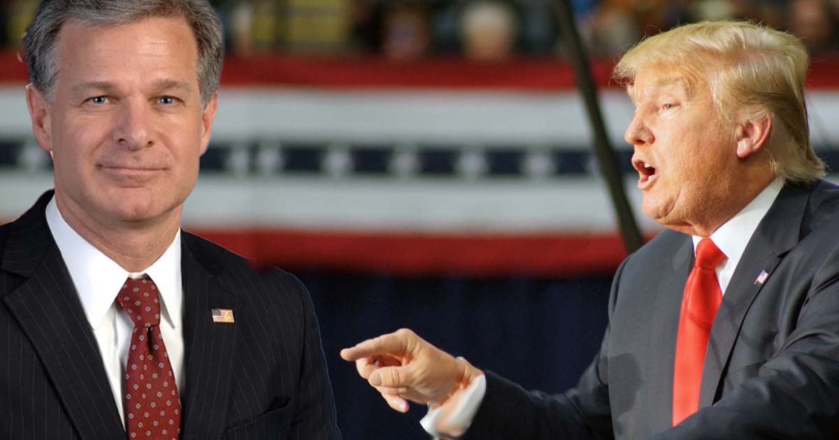 No Wray! FBI Director Announces He Will Step Down Before Trump Takes Office