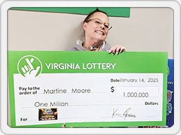 McKenney woman wins $1 million jackpot playing Virginia Lottery online game