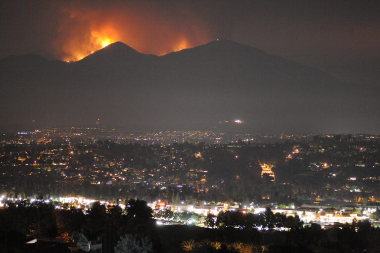 Two years ago, president trump urged california to do better on forest management to prevent fires - photo licensed by shore news network.