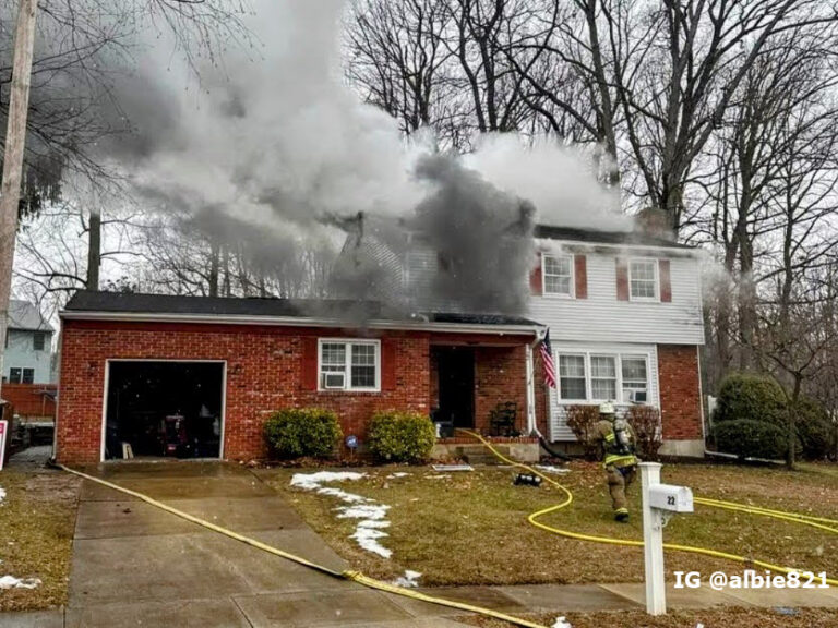 House fire in gloucester township displaces family of seven - photo licensed by shore news network.