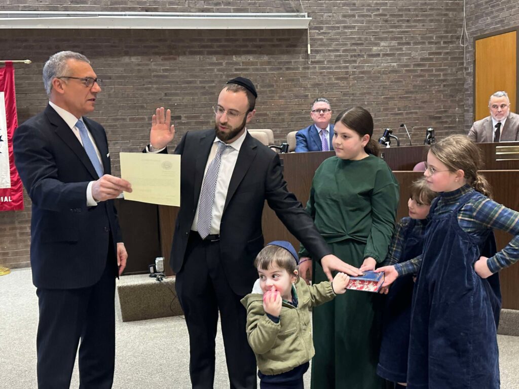 Candidate for New Jersey Governor Swears in Jackson Councilman as Town Kicks Off 2025 with Dignitary Studded Meeting