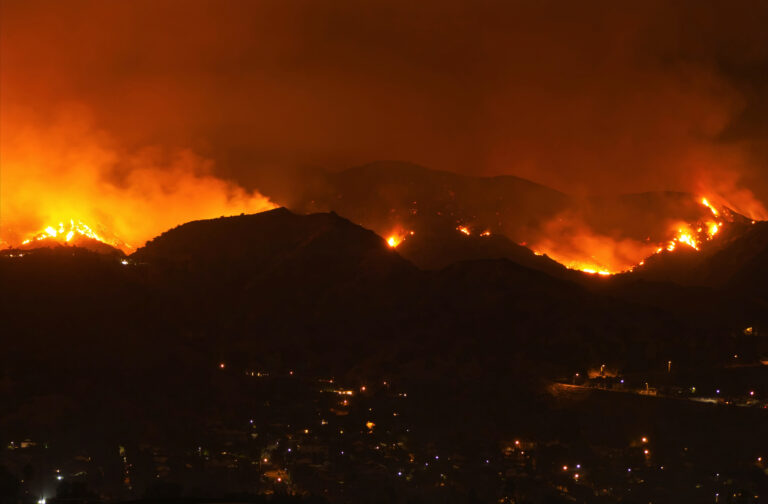 California ablaze: political leadership under fire amid devastating wildfires - photo licensed by shore news network.