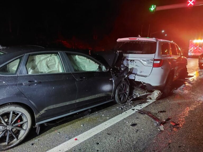 Drunk driver rear-ends state trooper vehicle during traffic stop in hudson valley - photo licensed by shore news network.