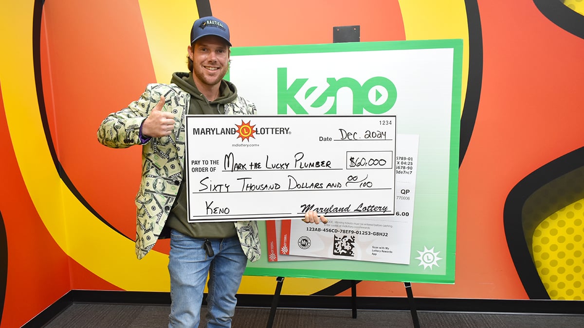 Mark the Lucky Plumber Wins $60k Lottery Jackpot