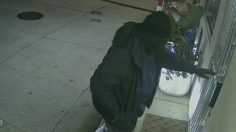 Masked suspect robs dc store at gunpoint and escapes with cash - photo licensed by shore news network.