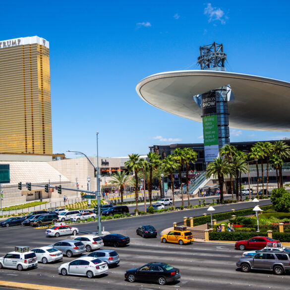 Cybertruck bursts into flames outside lobby of trump tower in las vegas - photo licensed by shore news network.