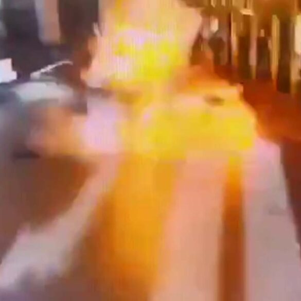 One dead, seven injured as cybertruck explodes outside trump las vegas hotel - photo licensed by shore news network.