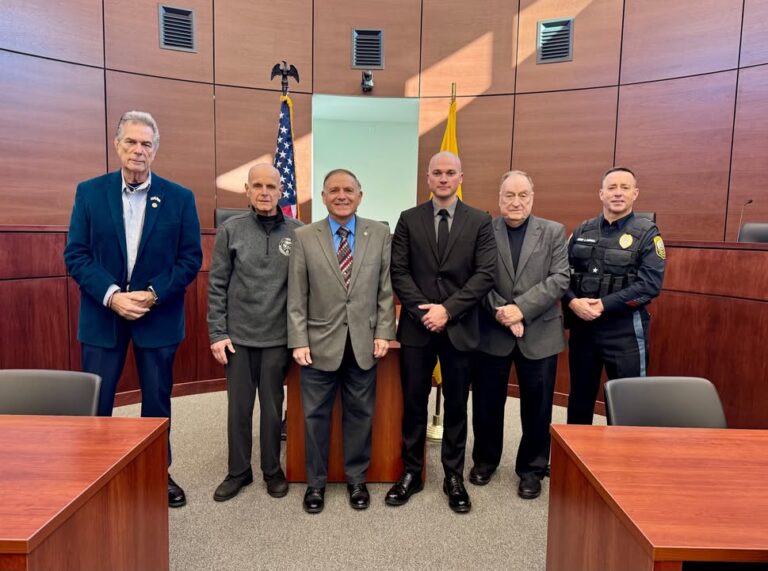 Barnegat police department welcomes two new officers to the force - photo licensed by shore news network.