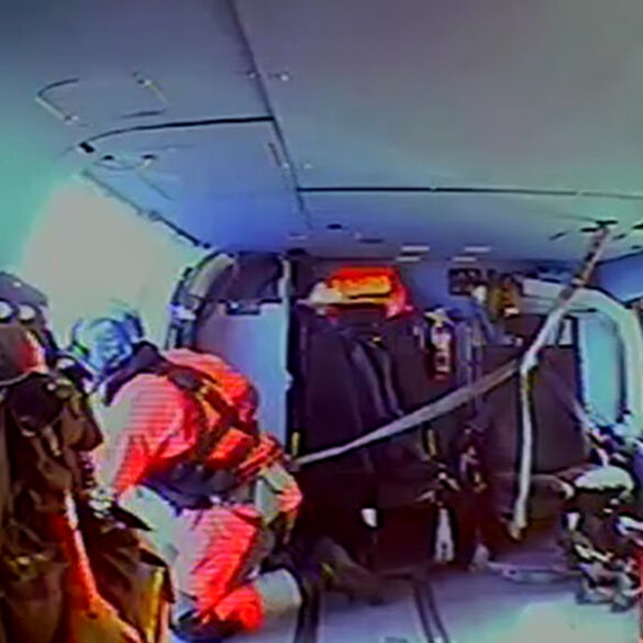 Coast guard rescues two from sinking sailboat off north carolina coast - photo licensed by shore news network.