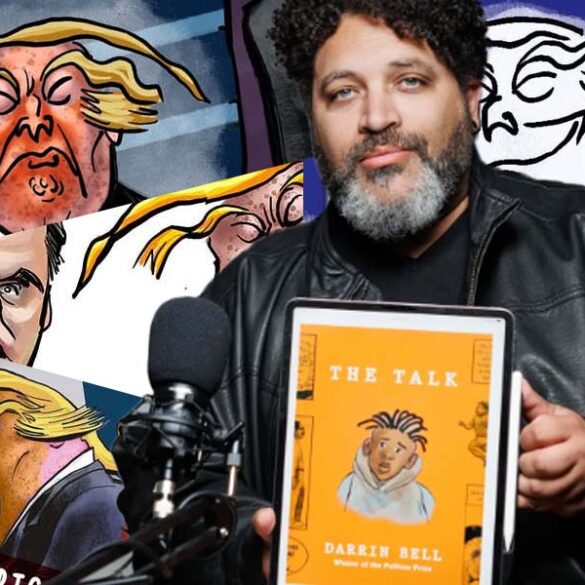 Anti-trump washington post cartoonist darrin bell arrested on child pornography charges - photo licensed by shore news network.