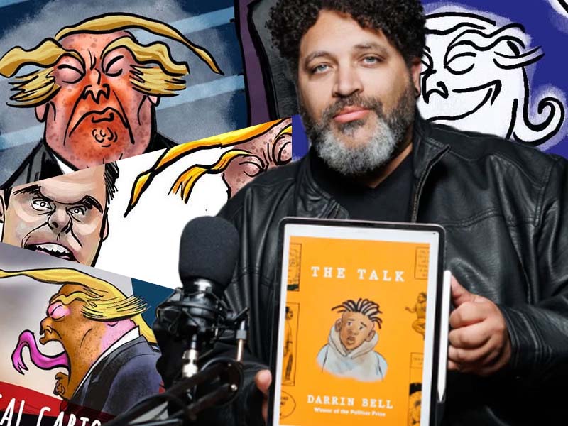 Anti-Trump Washington Post cartoonist Darrin Bell arrested on child pornography charges