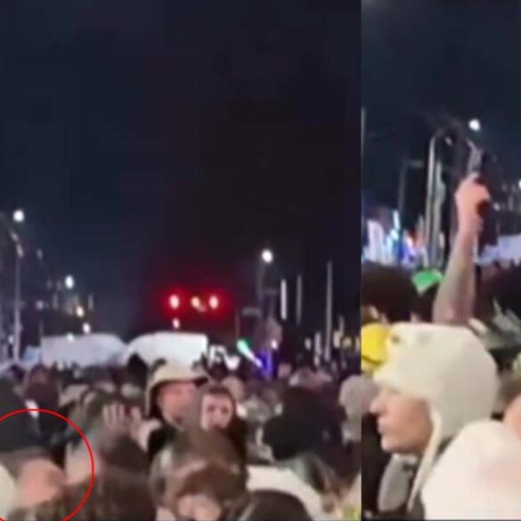 Do you recognize him? Man fires gun into air during eagles celebration - photo licensed by shore news network.