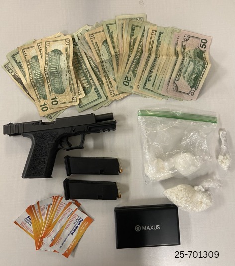 Anne Arundel County police arrest Arnold man on drug and weapons charges in Pasadena