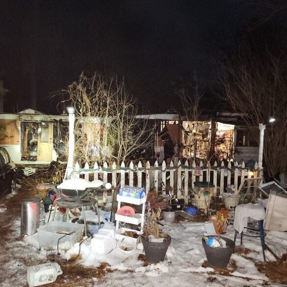 Investigation underway after salisbury mobile home fire causes $100,000 in damages - photo licensed by shore news network.