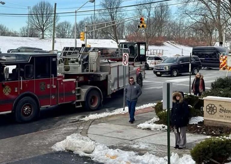 Fire extinguished on 28th floor of north bergen high-rise; resident hospitalized - photo licensed by shore news network.