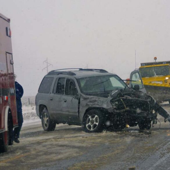 Icy roads and slick condition snarl traffic in new jersey tuesday morning commute - photo licensed by shore news network.