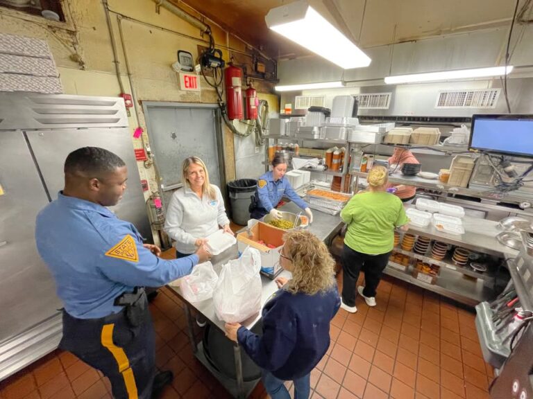 New jersey state police serve 150 hot meals in egg harbor city community outreach - photo licensed by shore news network.