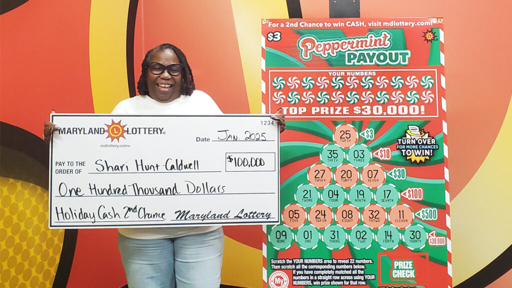 Glen Burnie woman’s $100,000 lottery win sparks courthouse celebration