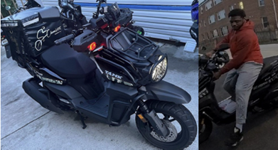 Carjacker forces moped rider off vehicle in Northeast D.C.
