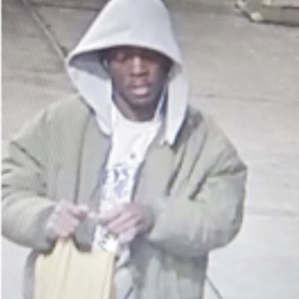 Newark police seek suspect in vandalism of fraternal order of police building - photo licensed by shore news network.