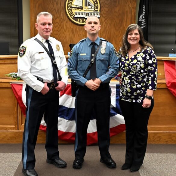 Brick township police promote detective ryan talty to sergeant - photo licensed by shore news network.