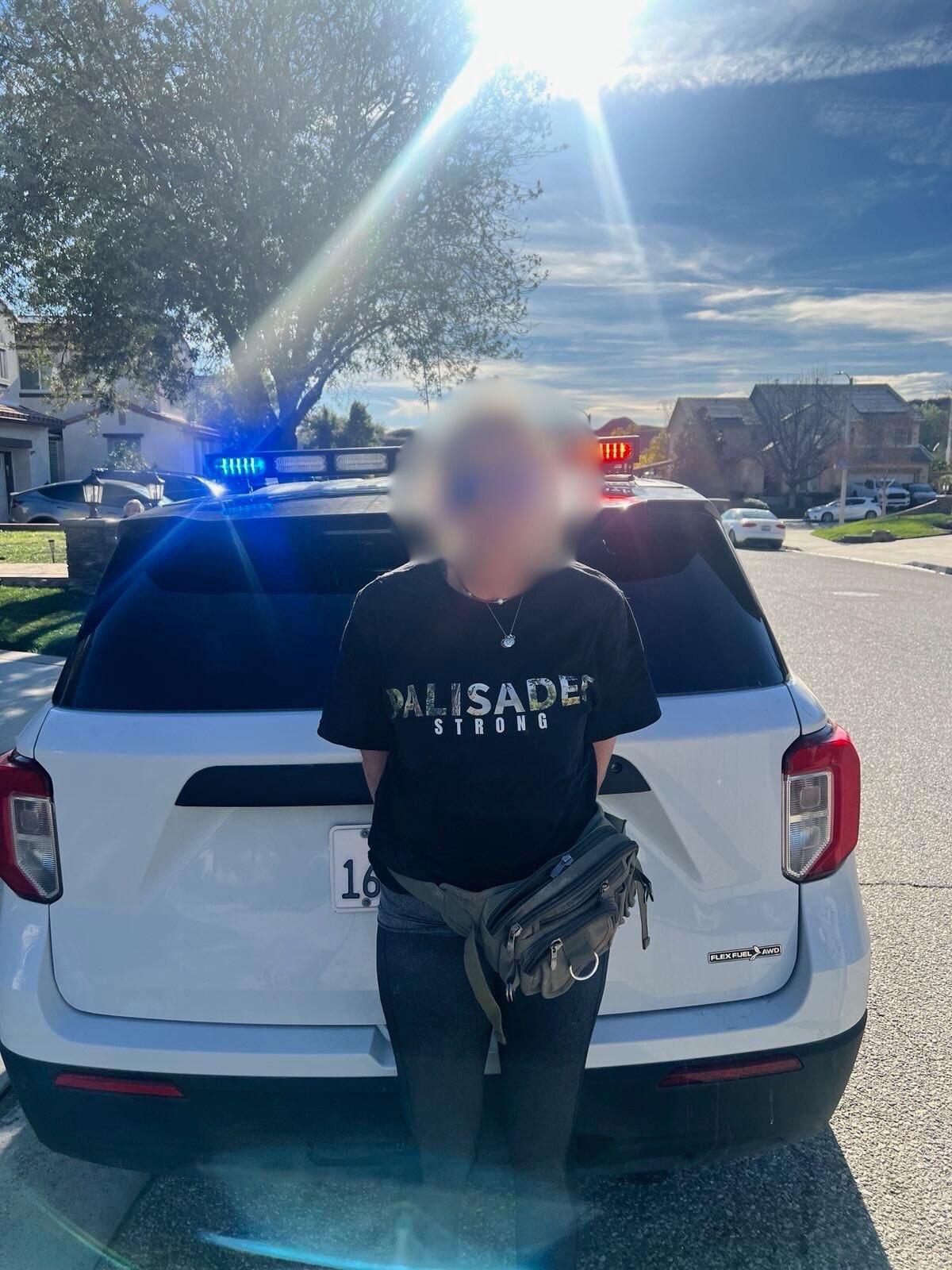 Woman Wearing California Strong T-Shirt Arrested for Looting in Pacific Palisades