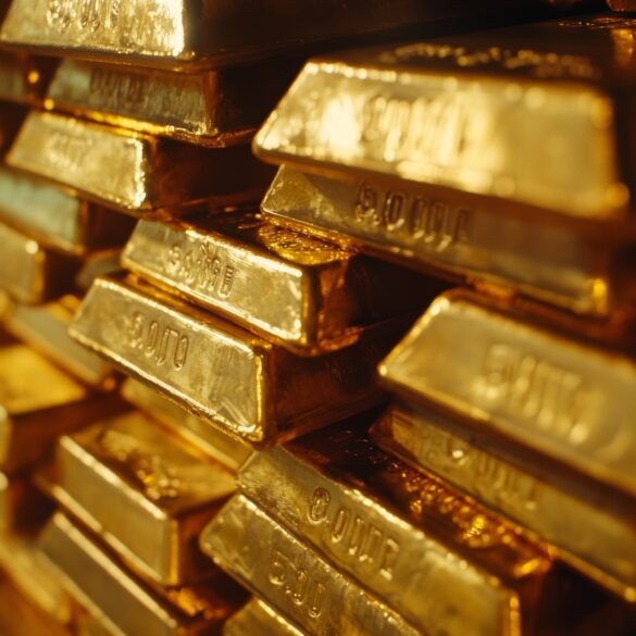 Trump says he will investigate fort knox after rumors of gold bar removal - photo licensed by shore news network.