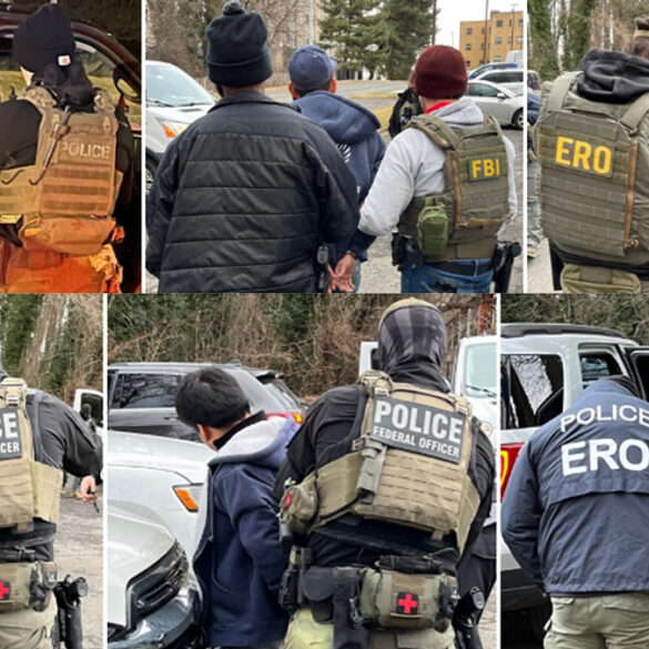 Ice, fbi arrest seven criminal undocumented immigrants in northern virginia operation - photo licensed by shore news network.