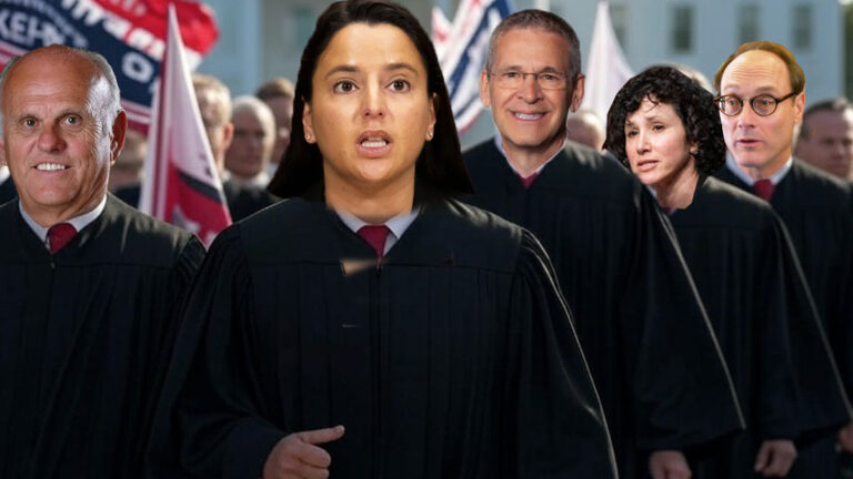 Judicial insurrection threatens the united states as politically appointed judges move to stop executive orders - photo licensed by shore news network.