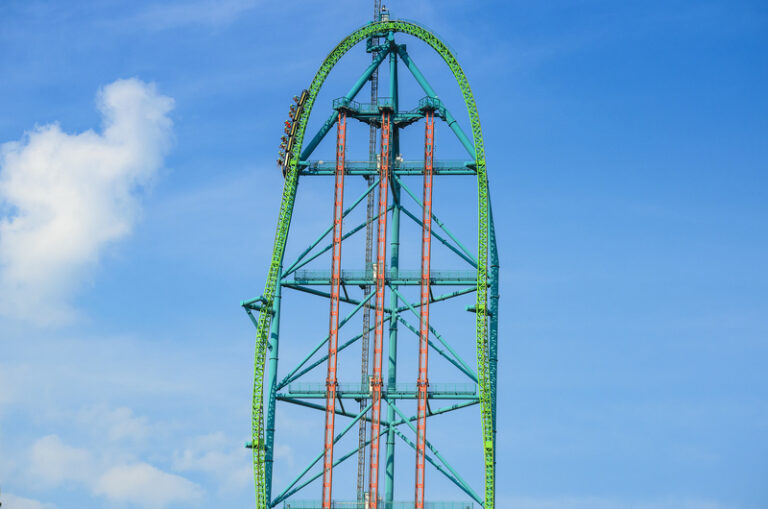 Watch: kingda ka demolished: world’s tallest roller coaster falls in quiet farewell at six flags great adventure - photo licensed by shore news network.