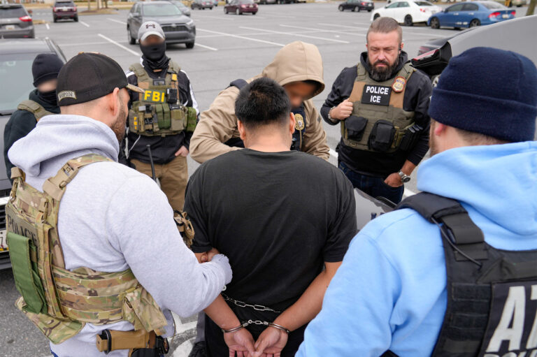 Ice arrests alleged ms-13 gang member in baltimore operation - photo licensed by shore news network.